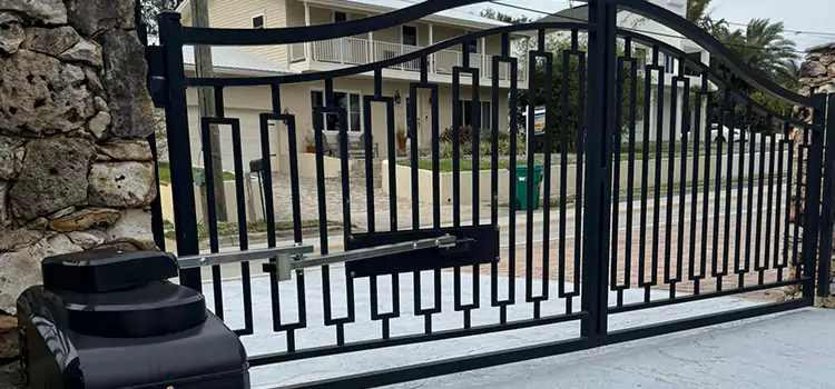 Swing Gate Opener with Keypad Bergenfield